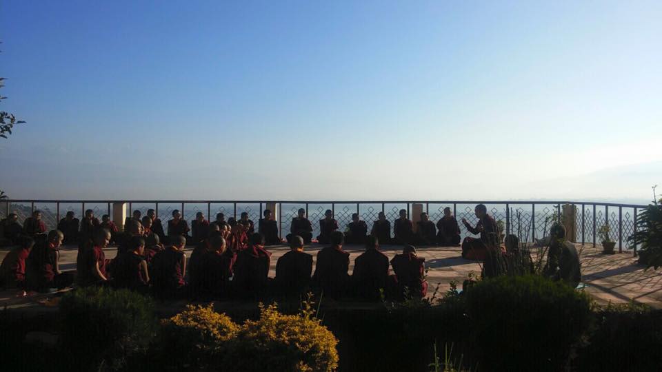 Chogyal Rinpoche retreat in Pharping