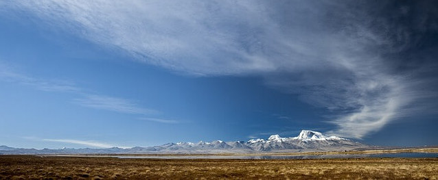 Tibet mountain view